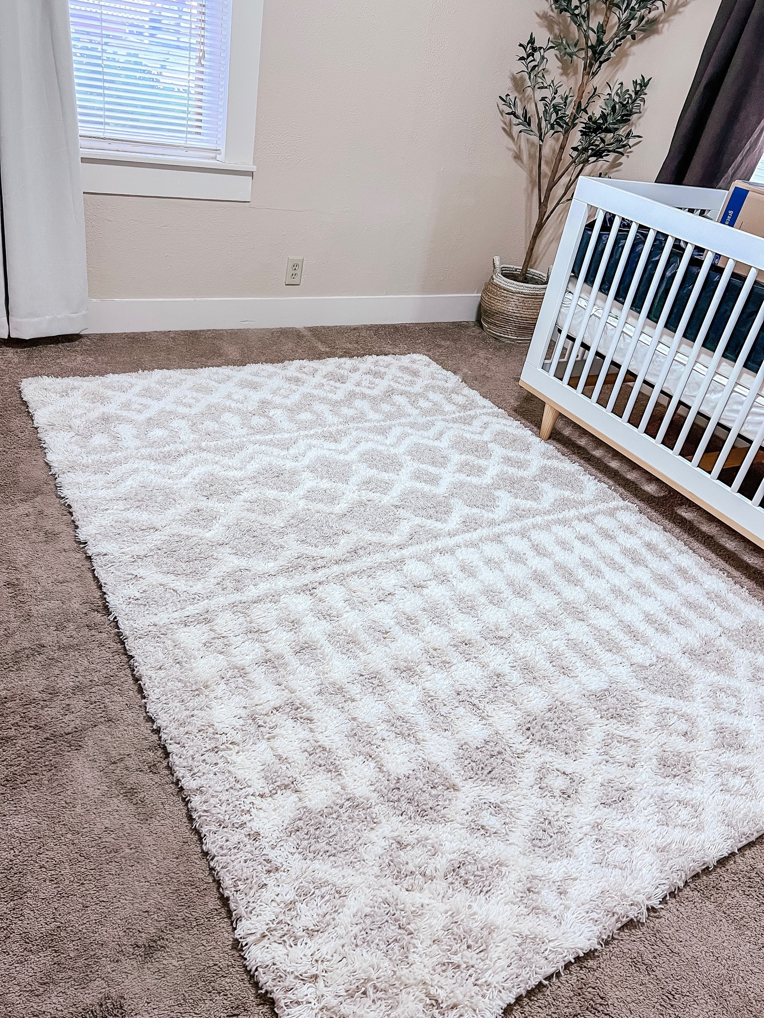 We are finishing up Kace’s nursery and I hope to have updated photos of the completed room soon! I wanted to feature this area rug I found on Amazon that’s currently 70% off! Yes, that’s right.. 70% off! 😱🙌🏼 I ordered the 5’ x 7’ size and in the “beige” color. It comes in 16+ different sizes and 9 different colors. I love that they offer so many options, and at great prices too. If interested, the link can be found in my bio! 🔗
.
.
.
.
.
#nursery #babynursery #nurseryroom #arearug #nurseryrug #babyroom #neutralnursery #babyboynursery #rug #amazonfinds #homedecor #nurserydecor #babyboy #neutral #nurseryinspo 

#LTKhome #LTKsalealert #LTKbaby