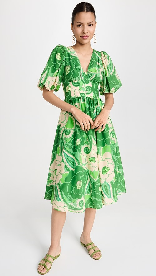 Tropical Groove Midi Dress | Shopbop