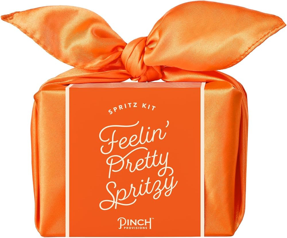 Pinch Provisions Cocktail Kit, Orange, includes 11 Bartending & Mixology Essentials, Furoshiki Wr... | Amazon (US)
