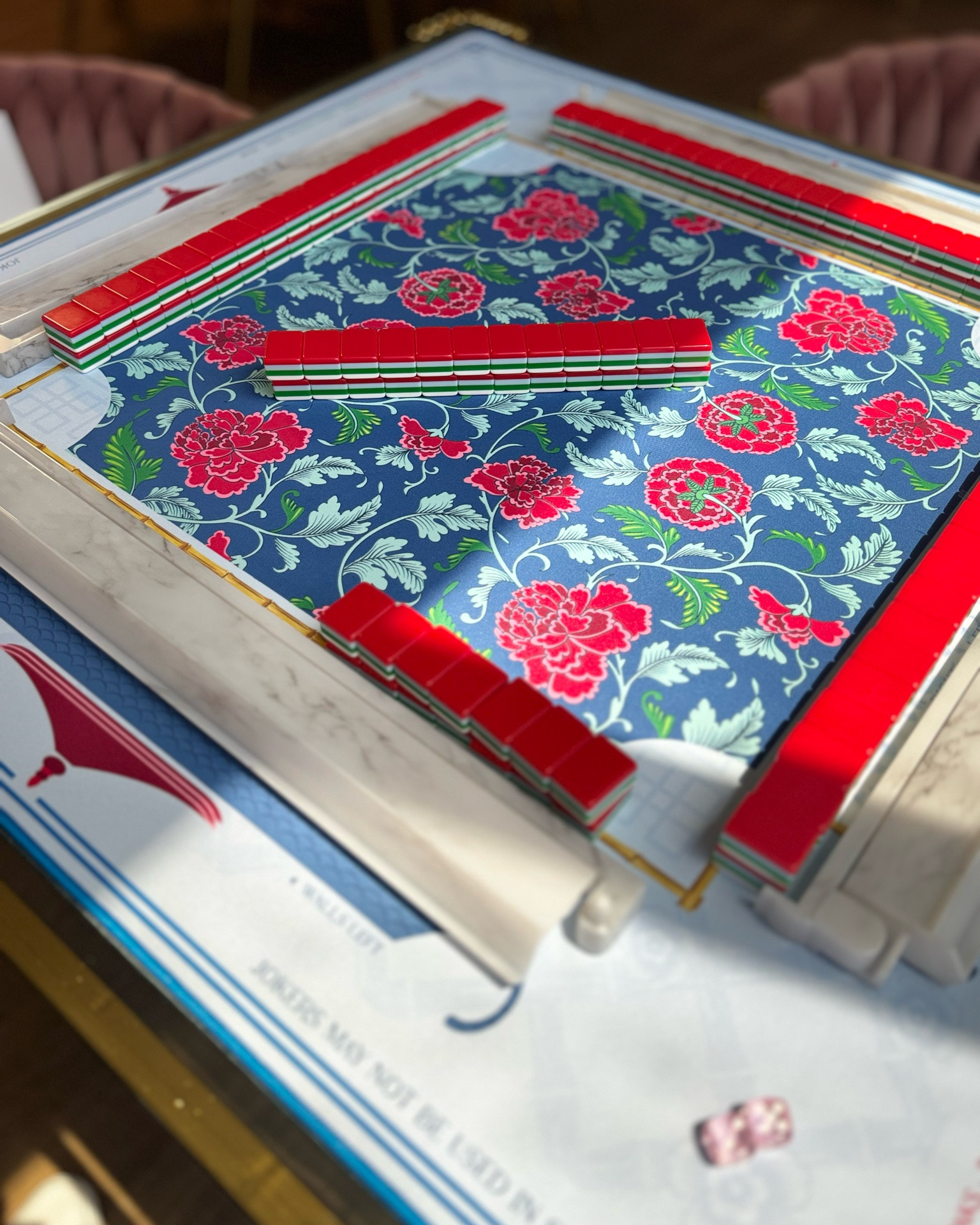 Classic Mahjong summer tablescape, doubles down for the 4th and for Christmas in July.
I like it better with agate racks! Such a cute set if you love New England/Coastal summers! 

Code PINKLOTUS saves you 10% on individual items
#mahjong #tiles

#LTKHome #LTKSeasonal #LTKootd