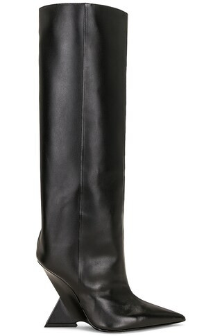 THE ATTICO Cheope Tube Boot in Black | FWRD | FWRD 