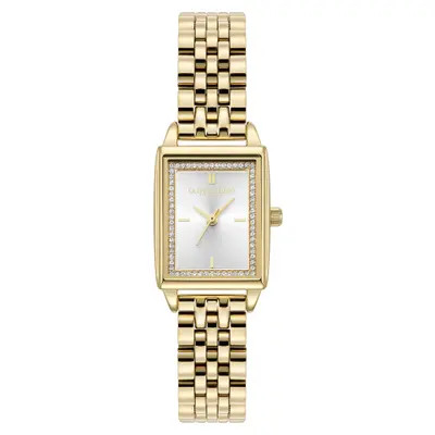 Olivia Burton Classics Rectangular Bracelet Watch, 20mm in White at Nordstrom | Nordstrom