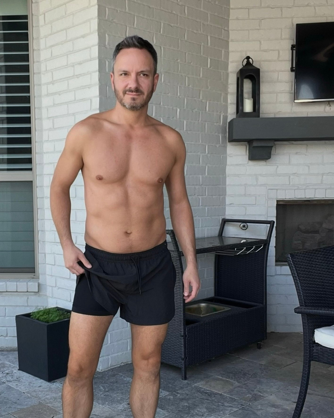 You can never go wrong with a classic pair of black swim shorts. The subtle stripes elevate it just enough!

#LTKSeasonal #LTKSwim #LTKMens