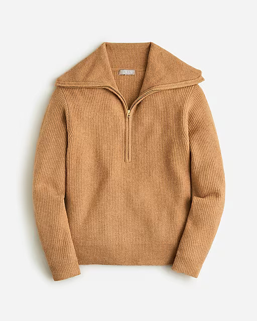 Half-zip stretch sweater | J. Crew US