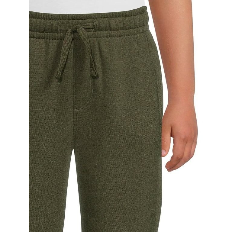 Athletic Works Boys Fleece Pants, Sizes 4-18 & Husky - Walmart.com | Walmart (US)