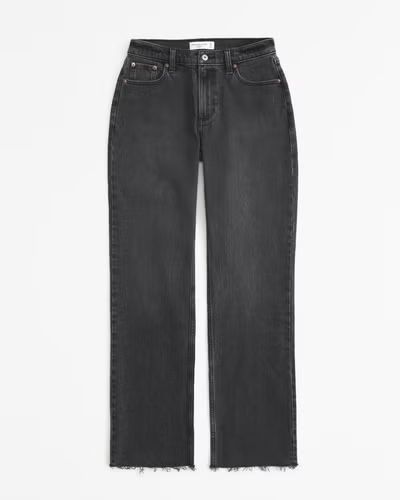 Curve Love Low Rise Baggy Jean | Abercrombie & Fitch (US)