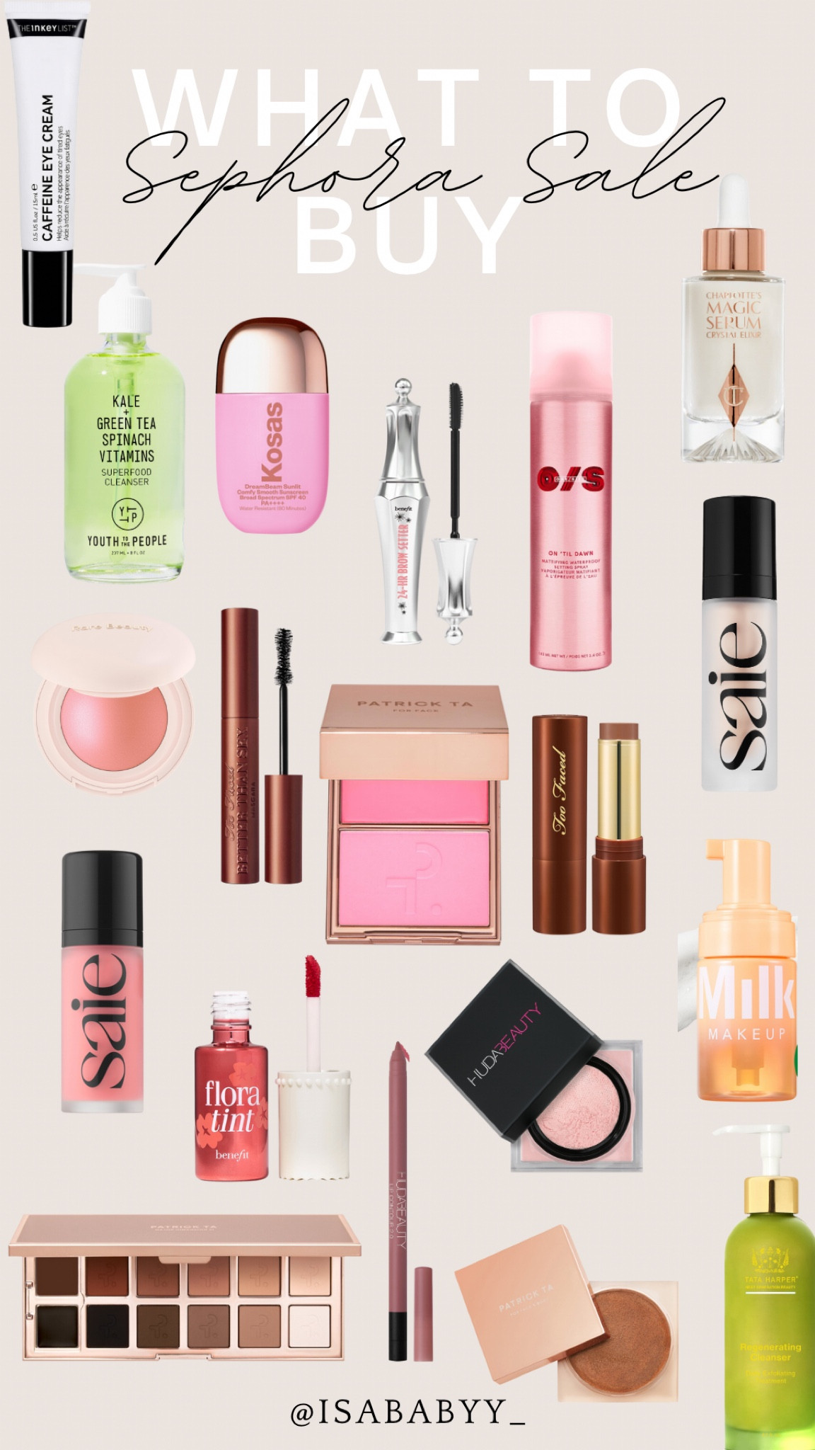 Sephora Sale Favorites! 

#LTKsalealert #LTKbeauty #LTKxSephora