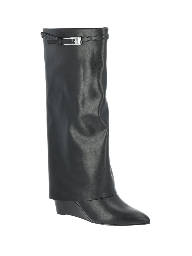 Madden NYC Women's Tall Foldover Boots | Walmart (US)
