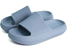Kids Cloud Slides Boys Girls Flip Flops Slip On Beach Sandals Youth Pool Shower Shoes EVA Summer ... | Amazon (US)