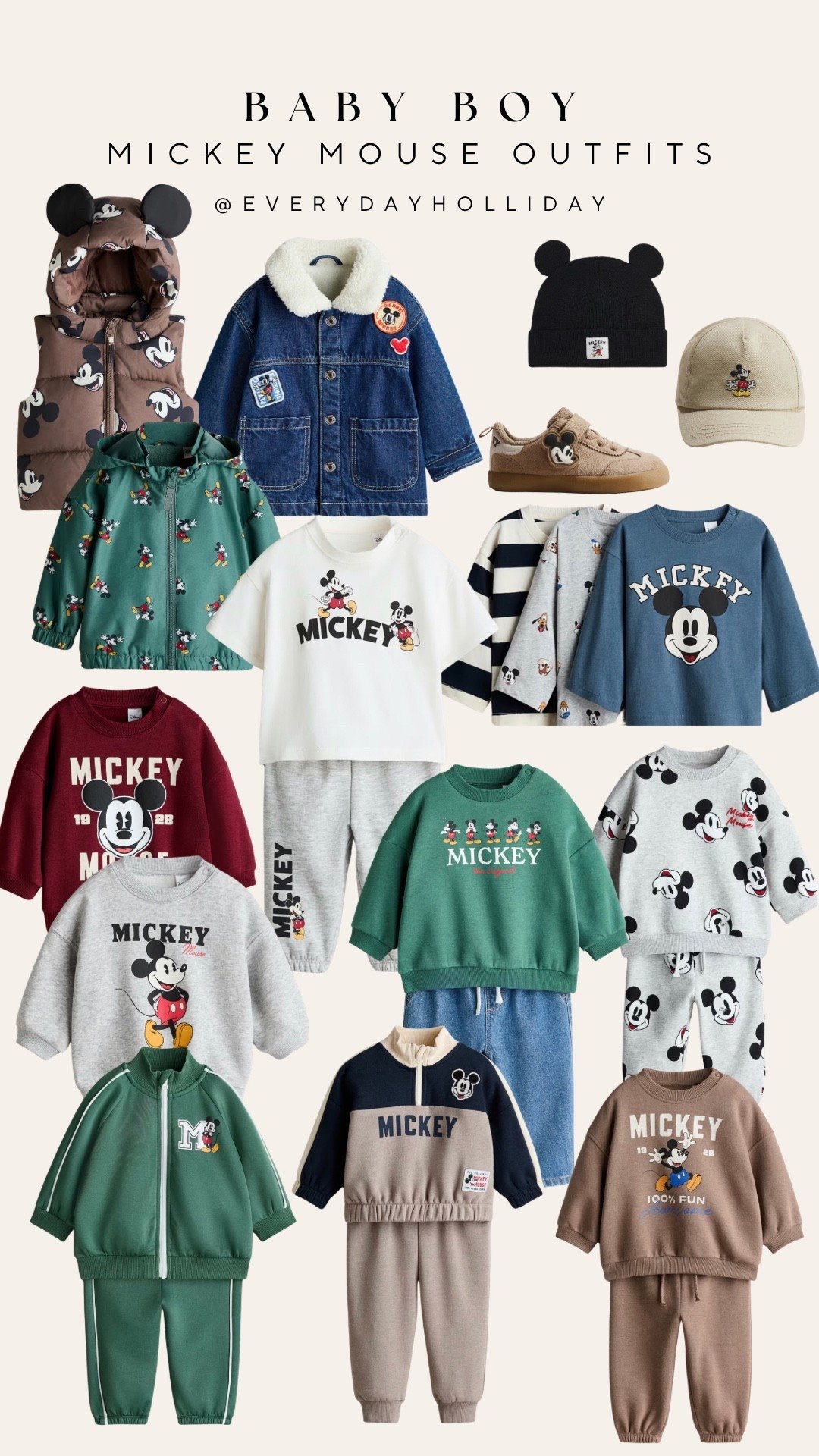 H&M’s Mickey Mouse collection has us fully prepped for fall 🍂 So many cozy pieces to mix and match — which outfit is your favorite?

#LTKootd #LTKBaby #LTKKids