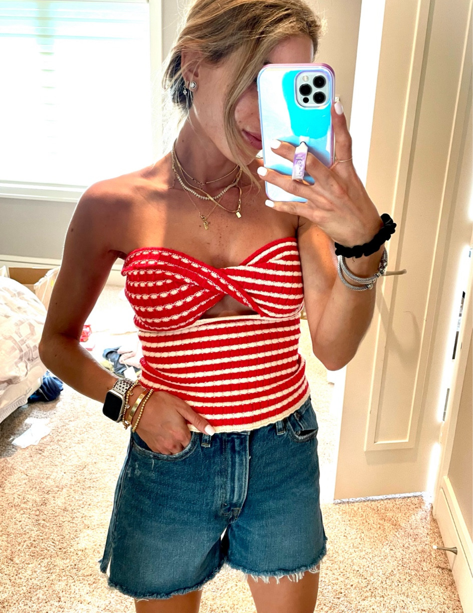 Strapless top amazon 

#LTKFindsUnder50 #LTKFindsUnder100