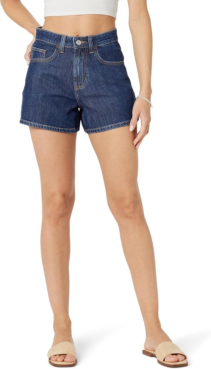 The Drop Women's Rowan Flared Denim Short | Amazon (US)