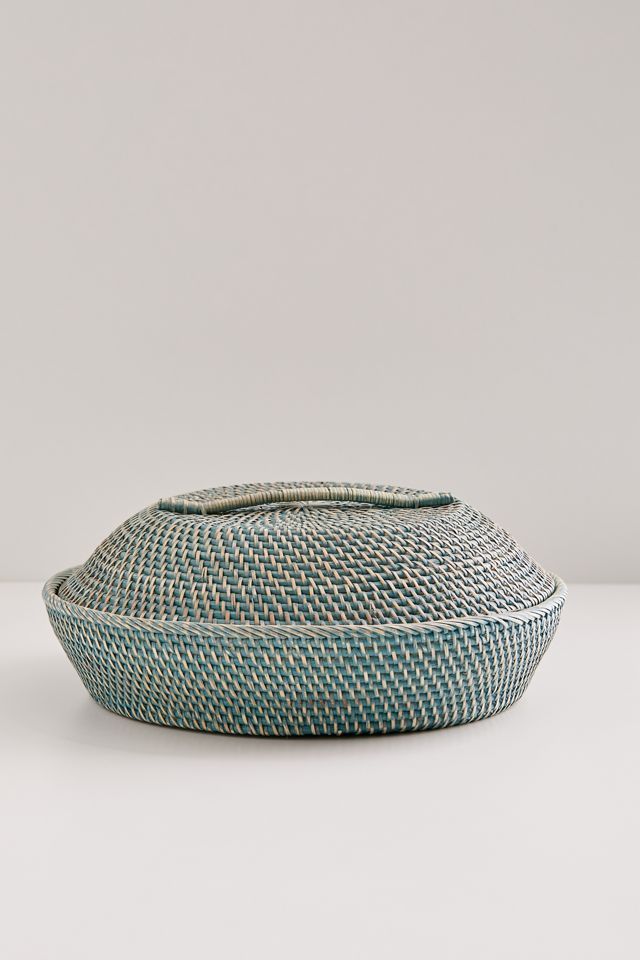 Rattan Lidded Bowl | Urban Outfitters (US and RoW)