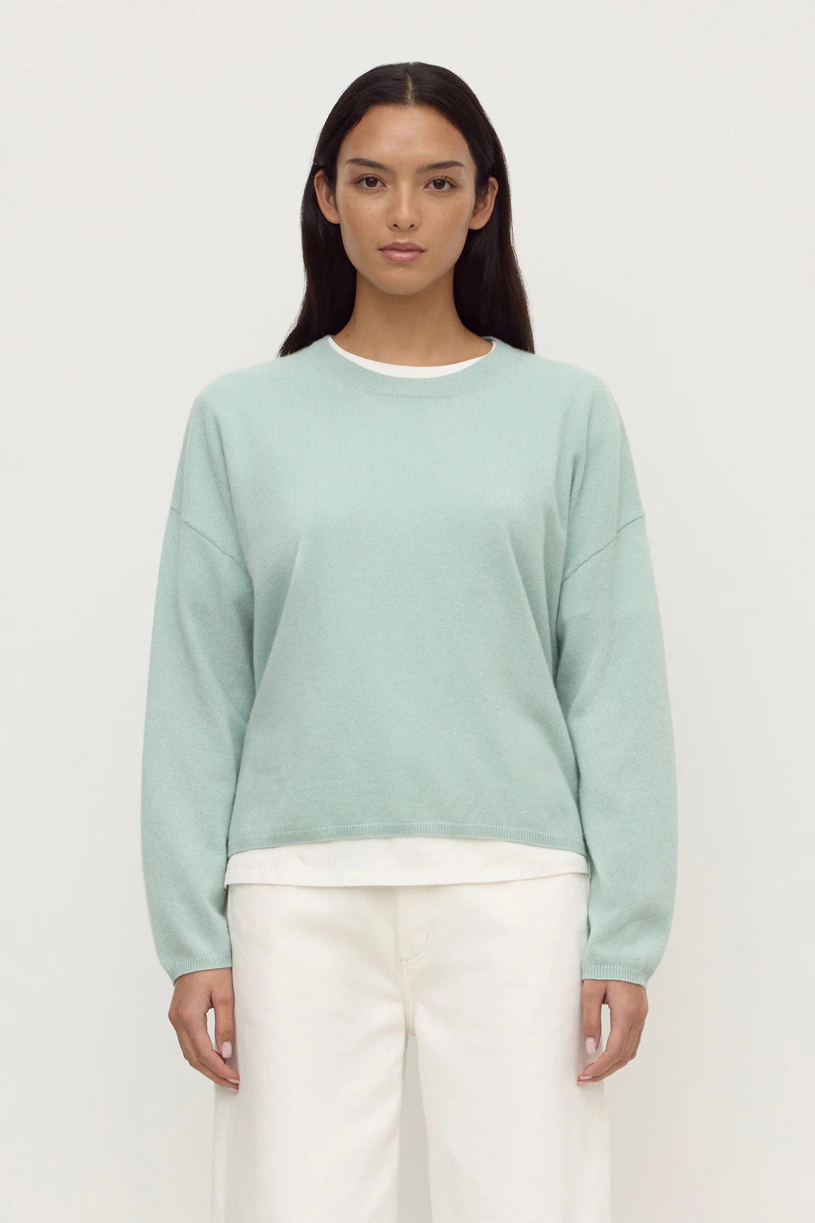 Odelle Cashmere Knit - 8 / Mint | Assembly Label