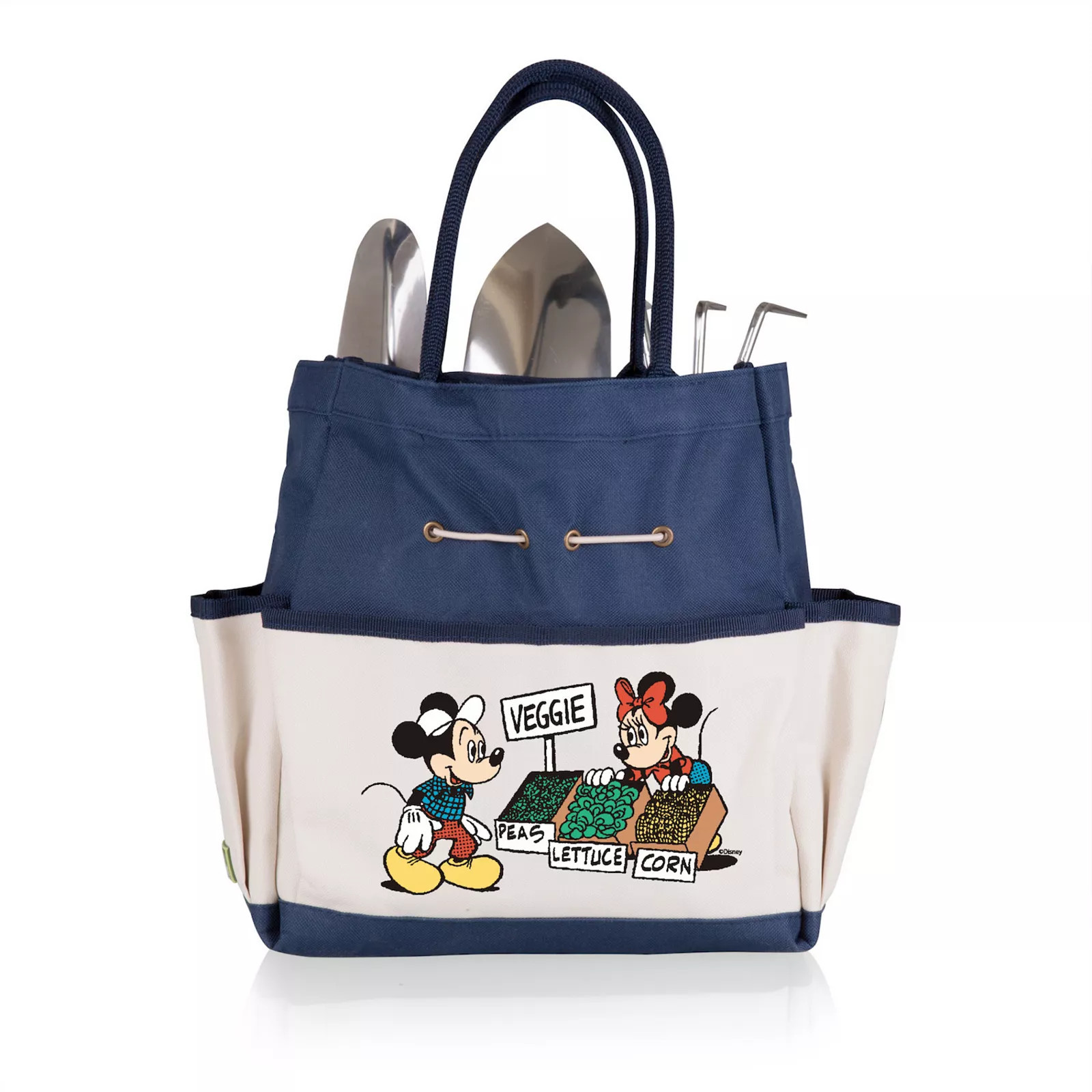 Oniva Disney's Mickey & Minnie Mouse Garden Tote with Tool Set, Navy Blue | Kohl's