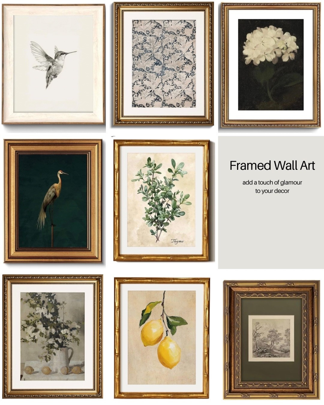 Framed Wall Art ✨
add a touch of glamour to your decor

Canvas Wall Art, Animals Picture Print Painting, Artwork for Living Room, Nature Wilderness Landscape Retro Picture Paintings

#LTKHome #LTKSaleAlert
#homeinspo #neutralhome #neutraldecor #LTKSeasonal

#LTKstyletip #LTKcanada #LTKfamily