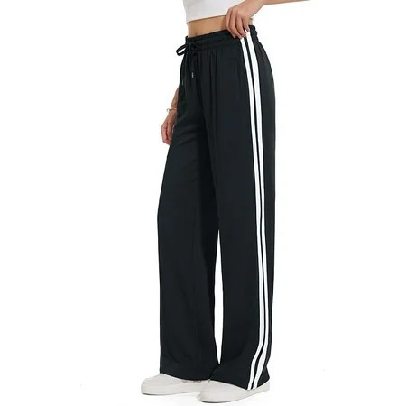 Tapata Women's 28/30/32/34 Inseam Track Pants Loose Straight Leg Jogging Sweatpants Warm-Up Sports Athletic Running | Walmart (US)
