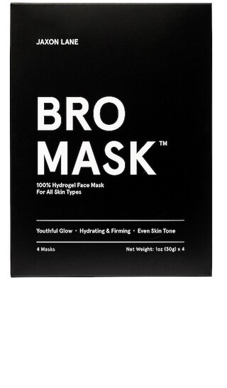 Jaxon Lane Bro Mask Sheet Mask Box Of 4 in Black. | Revolve Clothing (Global)