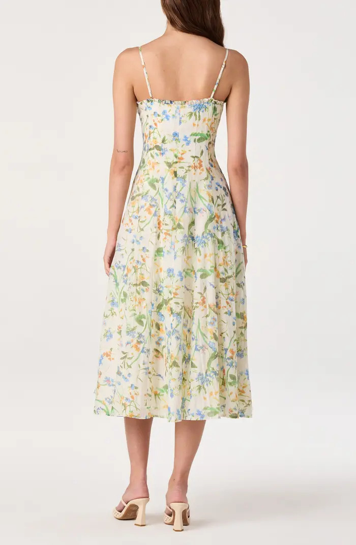 ASTR the Label Jaylynn Ruffle Seamed Dress | Nordstrom | Nordstrom