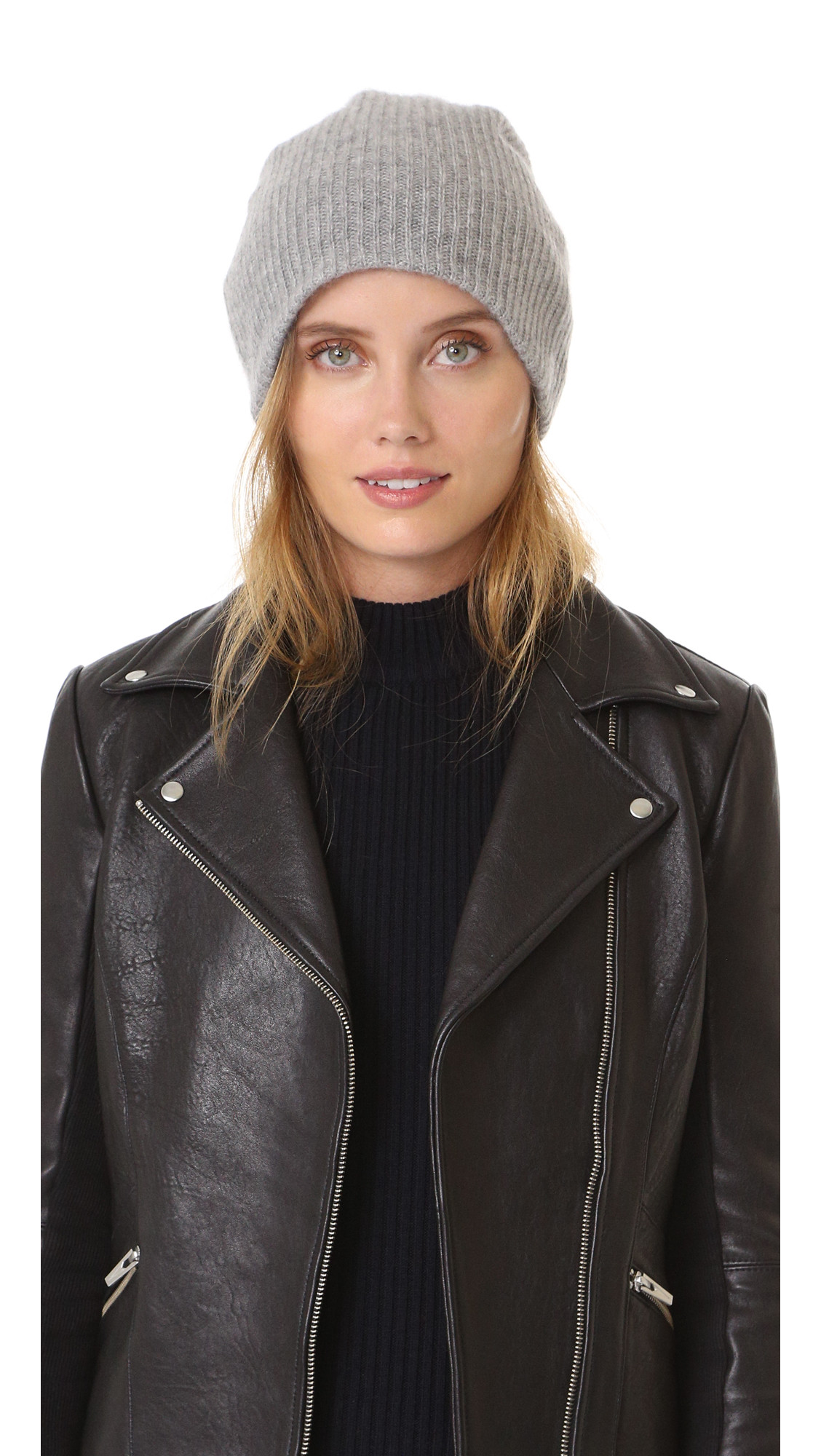 Cashmere Plush Rib Beanie | Shopbop