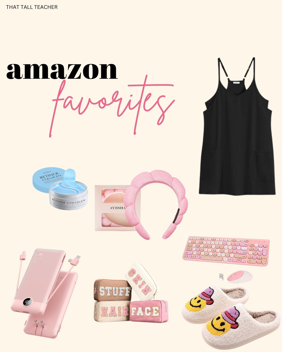 Amazon favorites 

#LTKFindsUnder50 #LTKTravel #LTKStyleTip