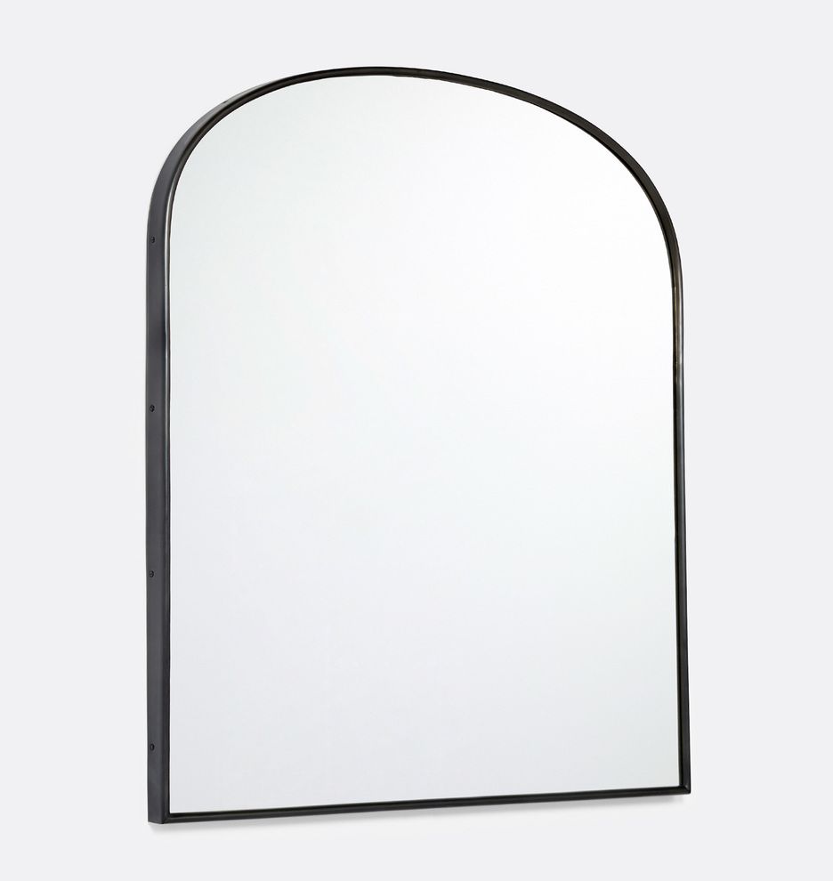 Arched Mantel Metal Framed Mirror

  Item #E3598 | Rejuvenation