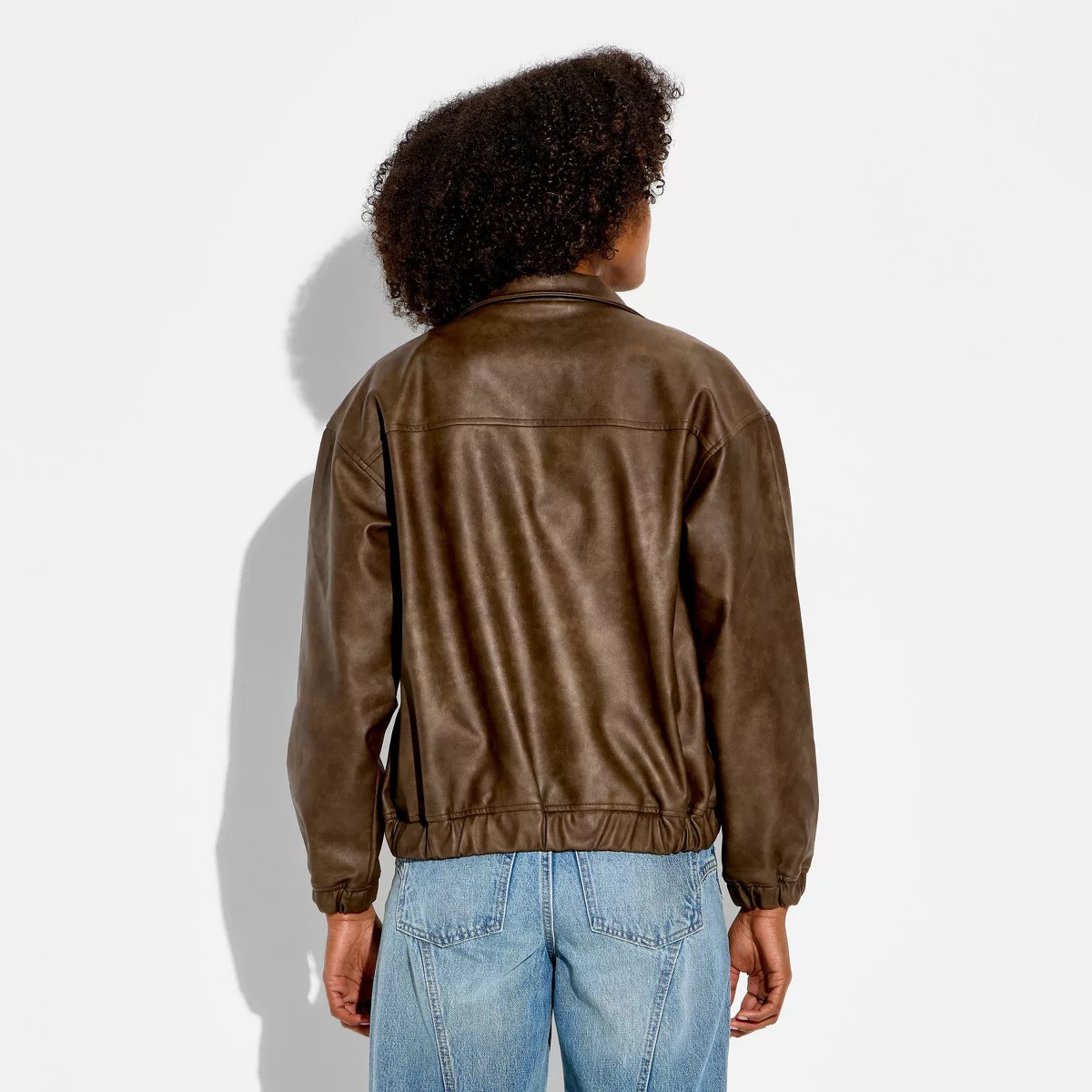 Women's Bomber Jacket - Wild Fable™ Brown XXS | Target