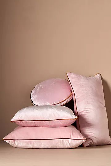 Adelina Velvet Pillow | Anthropologie (US)