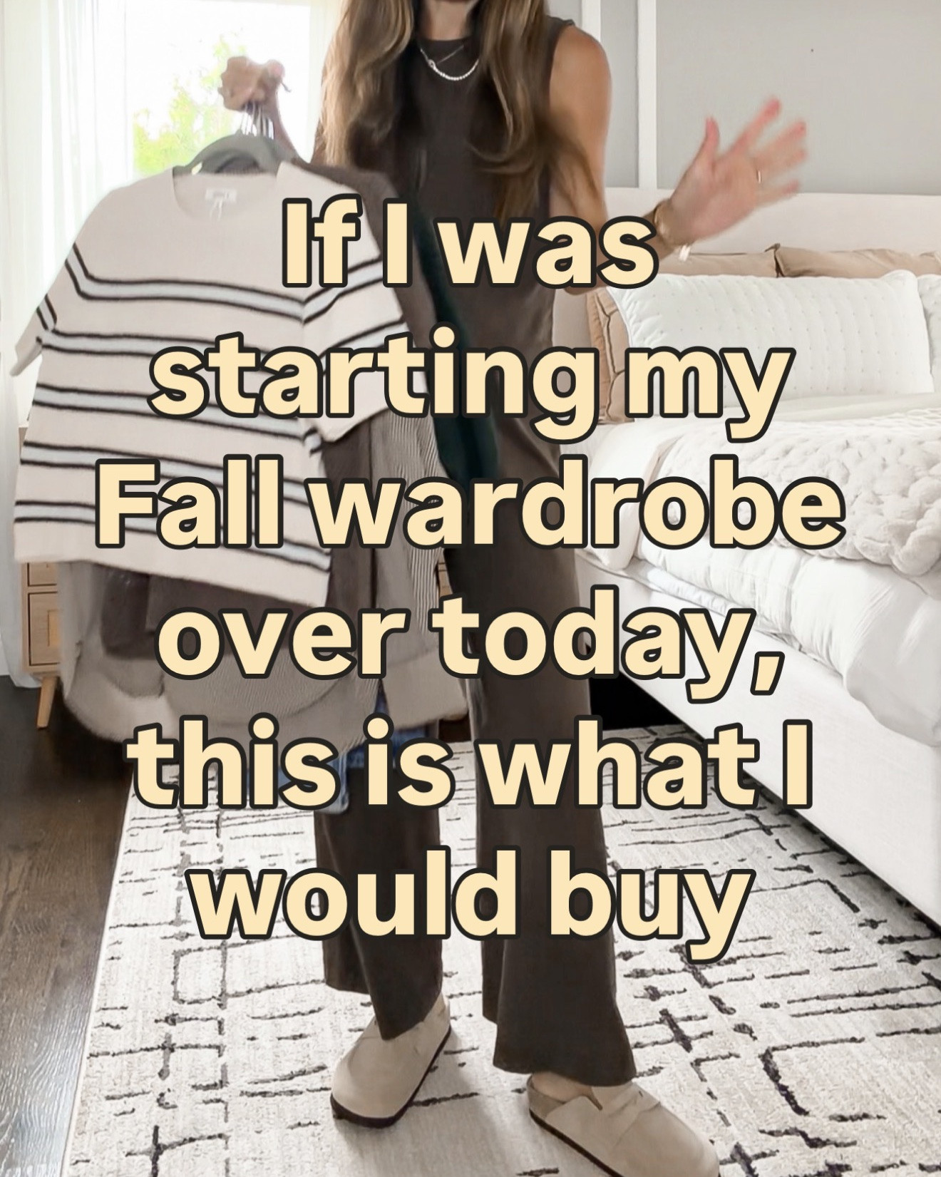 If I were starting my fall wardrobe over today… this is exactly what I’d buy 🤎

Comfy pants that look expensive, denim that feels like pajamas, the cutest flats and easy tops you’ll wear on repeat. Basically, all the pieces that make getting dressed SO much easier 🙌🏻

💌type “FALL” and I’ll send you everything!
🔗

#LTKOver40 #LTKSeasonal #LTKootd