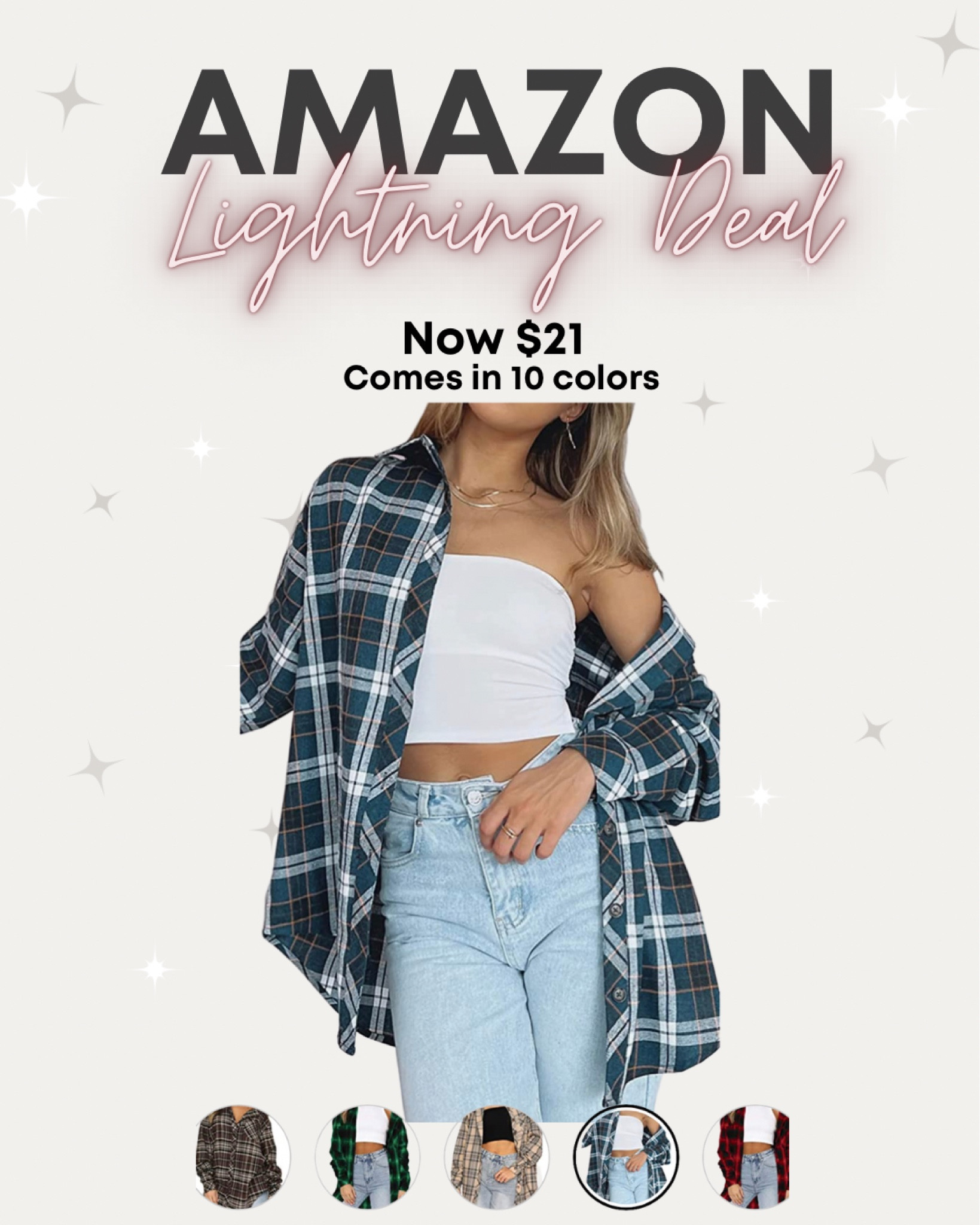 Amazon fall fashion flannel on deal comes in 10 colors!





Fall outfit idea, midsize fashion, casual style

#LTKSeasonal #LTKsalealert #LTKcurves