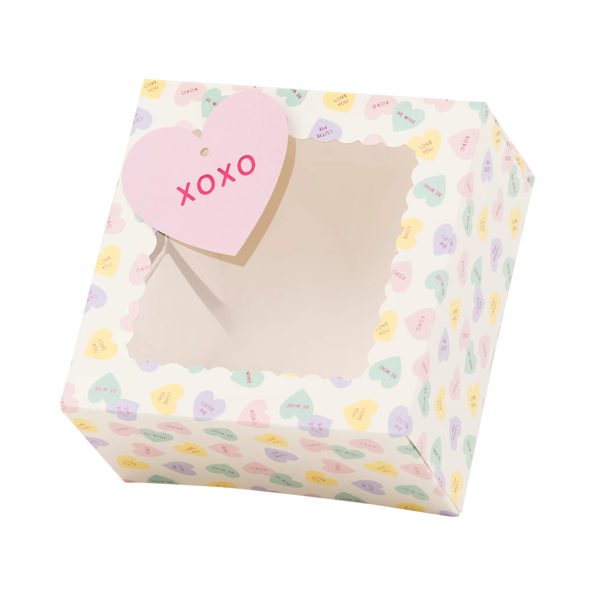 Conversation Hearts Cookie Box | My Mind's Eye