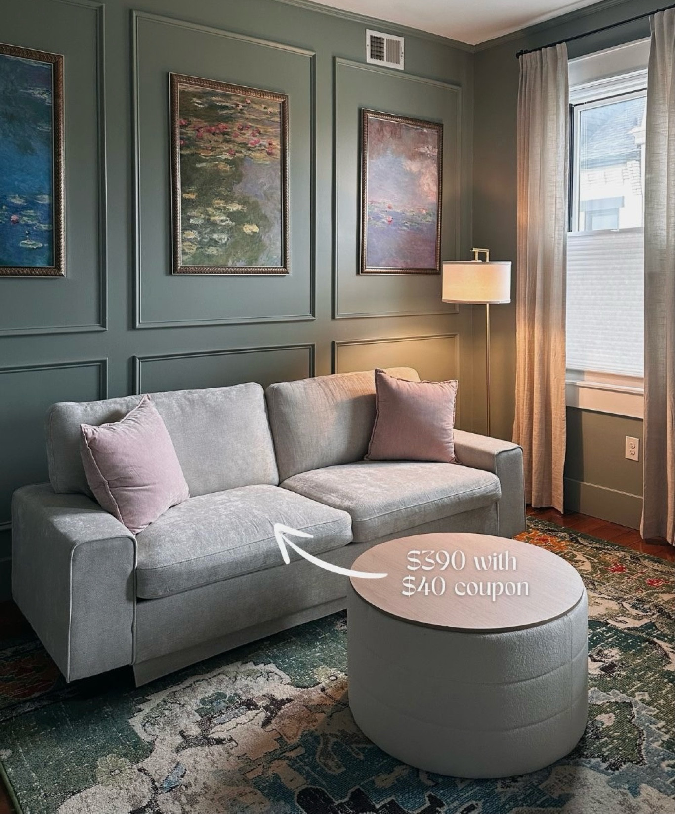 Our couch is on sale for $390! We love this couch. Highly recommend 🩷

#couch #afforablefurniture 

#LTKxPrimeDay #LTKSaleAlert #LTKHome