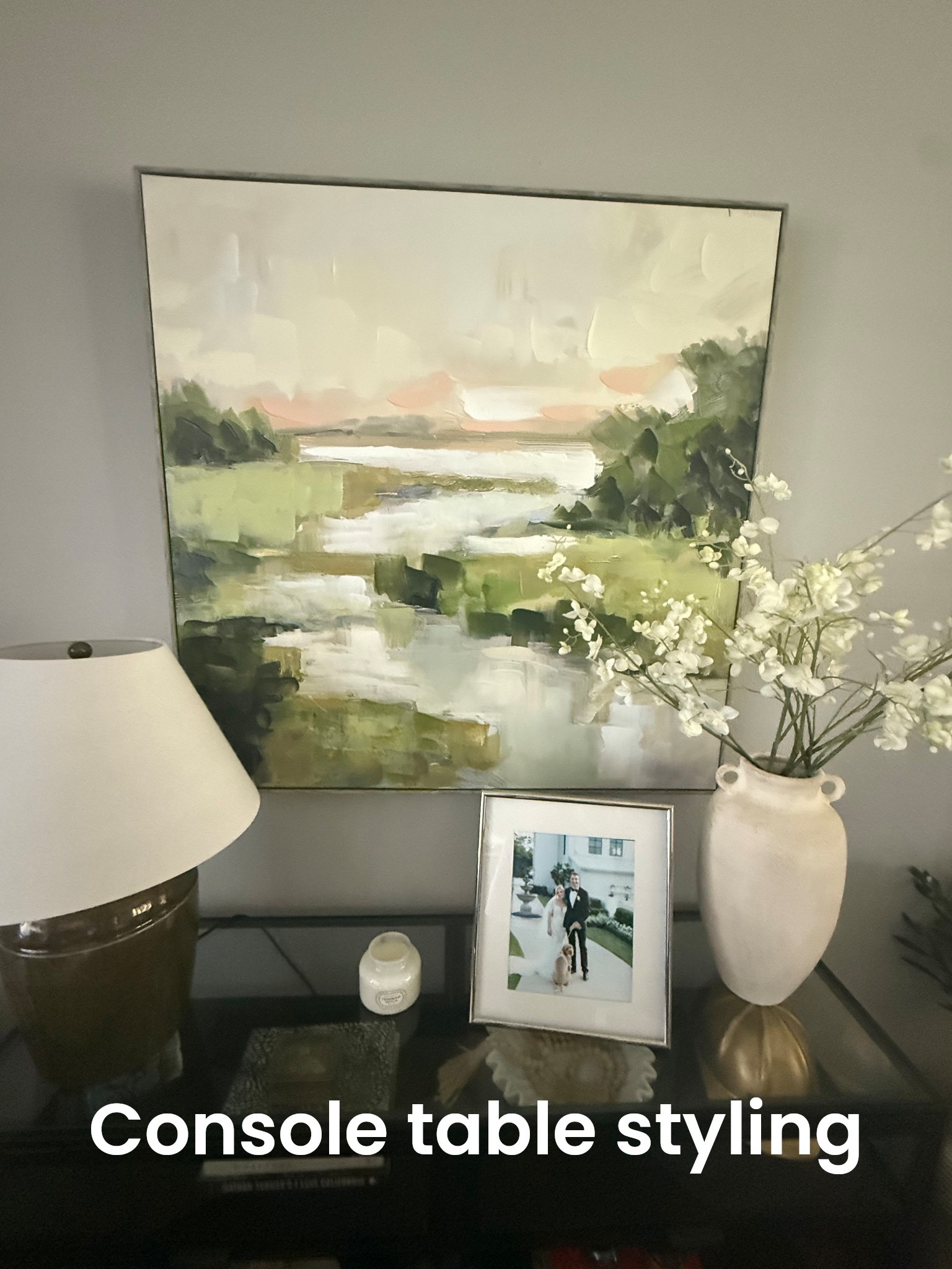 Console table styling living room decor 

#LTKHome