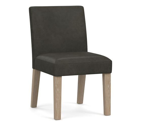 Classic Leather Dining Chair | Pottery Barn (US)