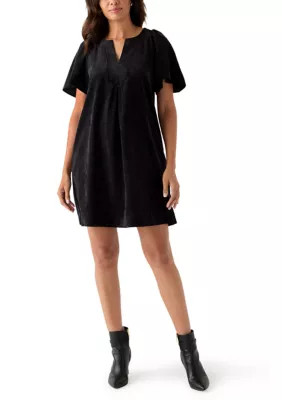 Women's Flutter Sleeve V-Neck Dress | Belk