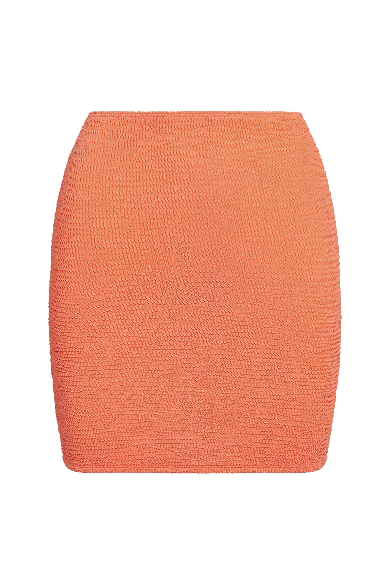 Cayman Skirt - Summer Peach Crinkle | Monday Swimwear