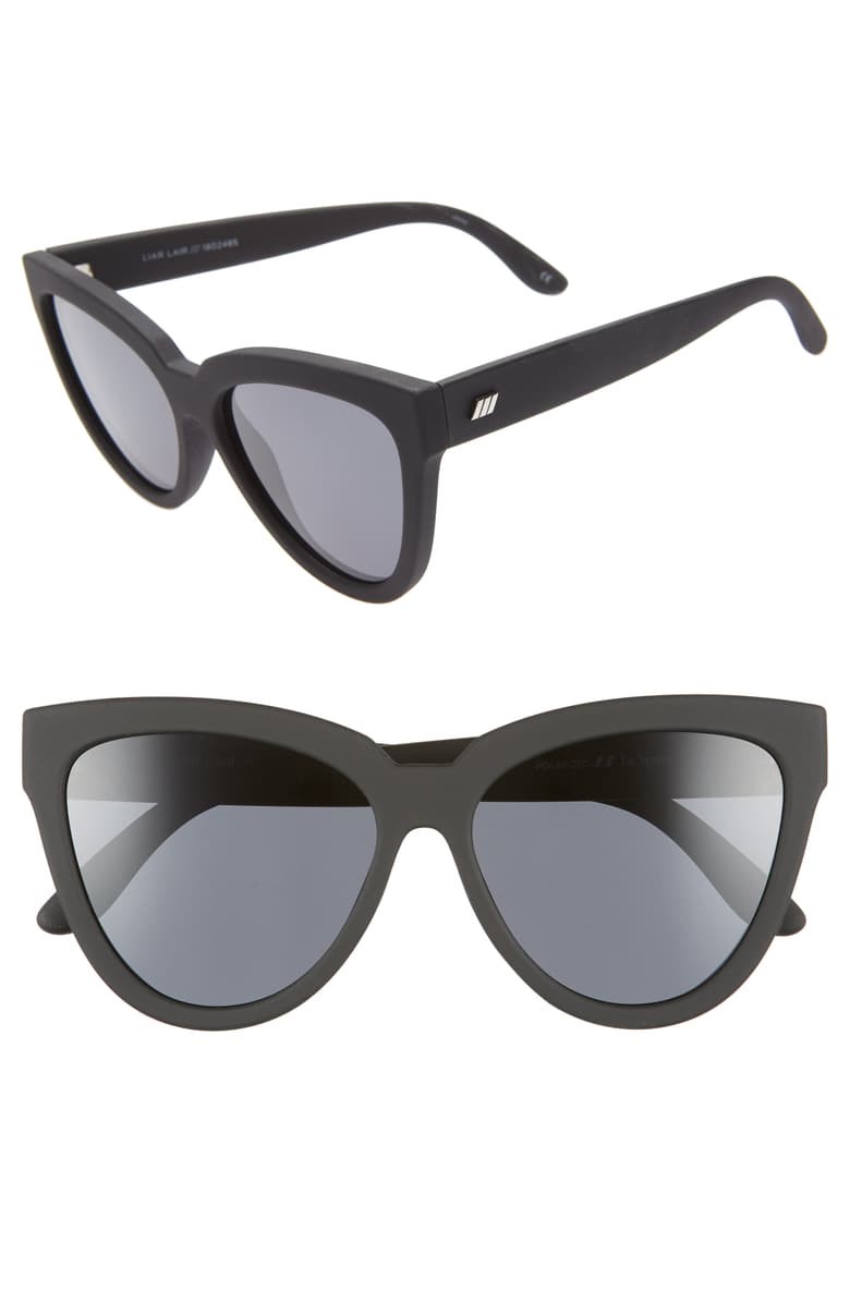Liar Liar 57mm Polarized Cat Eye Sunglasses | Nordstrom
