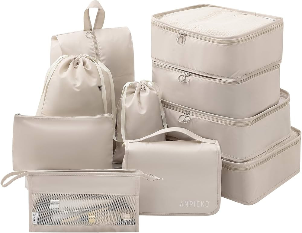 Travel Packing Cube Luggage Organizer - Travel Essential Accessory for Suitcase Lightweight Durab... | Amazon (US)