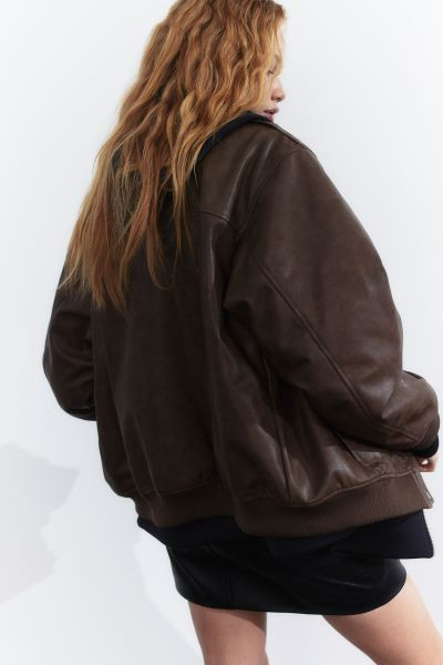 Coated Bomber Jacket | H&M (US + CA)