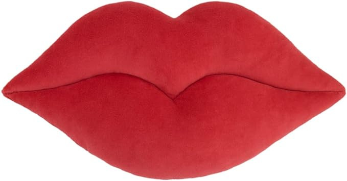 3D Lip Throw Pillow Decorative Little Pillows Soft Cute Cushion for Sofa Couch Bed Home Decor Gir... | Amazon (US)