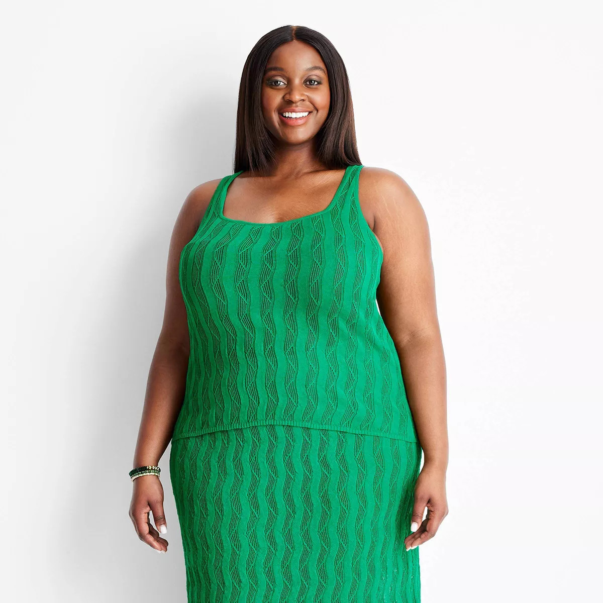 Women's Open Stitch Sweater Tank Top - Future Collective™ with Jenee Naylor | Target