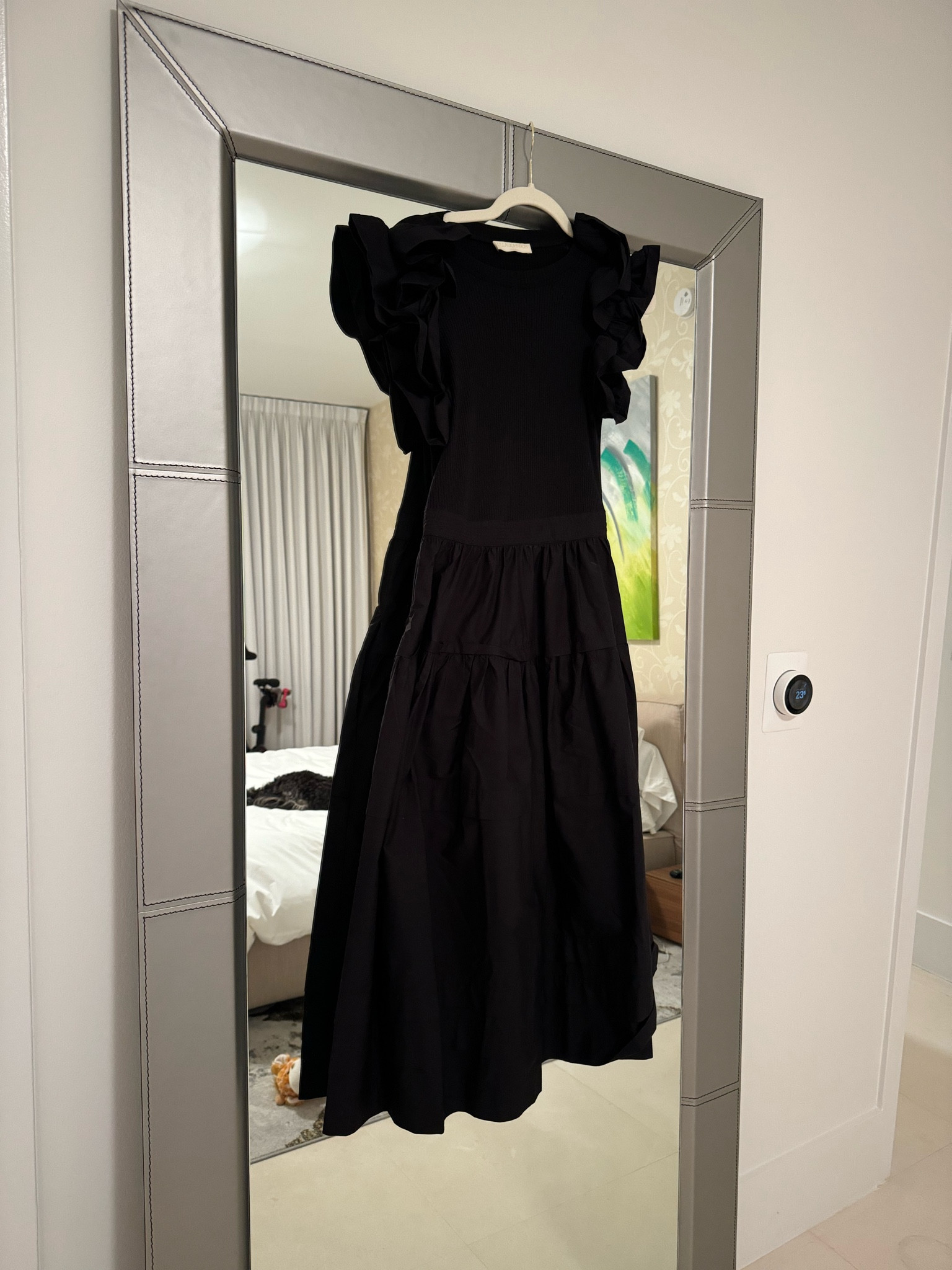 Nothing better than than a long black dress with a Puff sleeve!   Love this one from Ula Johnson. Perfect canvas for jewelry and it can be worn dressy or super casual depending on you style it.  Get one before they are gone!!!  Xoxo EAB

#LTKtravel #LTKMostLoved #LTKover40