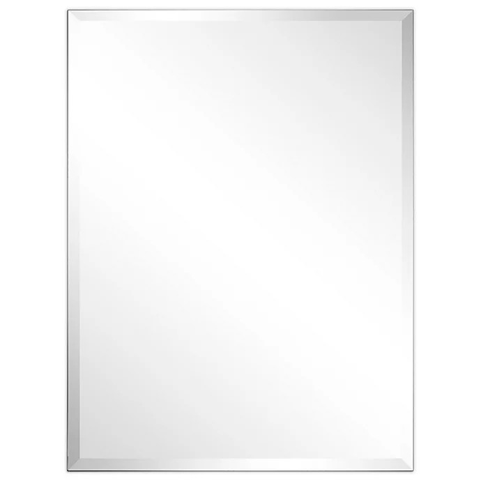 Frameless Prism 30-Inch x 40-Inch Rectangular Beveled Wall Mirror | Bed Bath & Beyond | Bed Bath & Beyond
