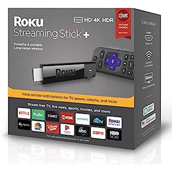 Roku Streaming Stick+ | HD/4K/HDR Streaming Device with Long-range Wireless and Voice Remote wi... | Amazon (US)