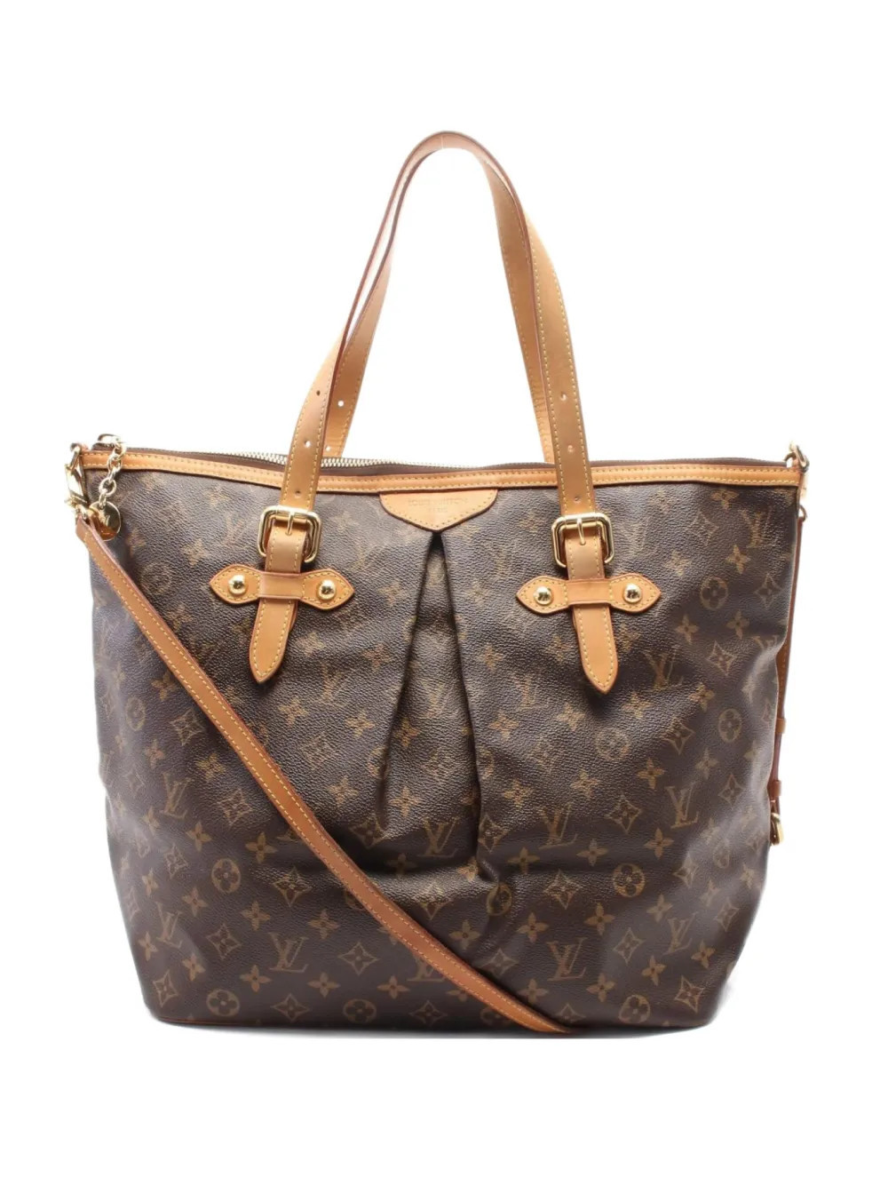 Louis Vuitton Pre-Owned 2007 Palermo PM tote bag - Brown | Farfetch Global