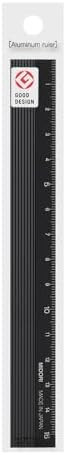 Midori Aluminium Ruler 15cm Black (42256006) | Amazon (US)