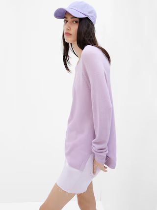 Crewneck Tunic Sweater | Gap Factory