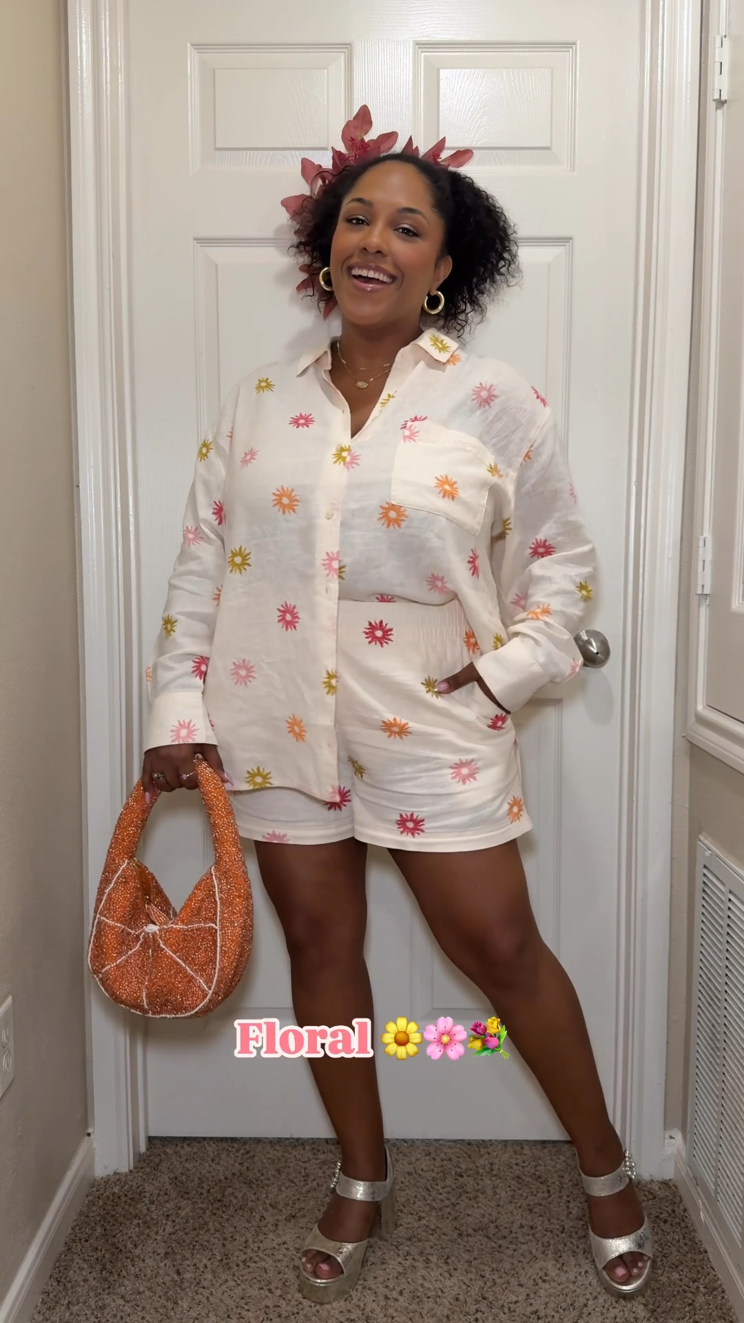 Loving these spring matching sets from Old Navy 😍 
The floral matching set. I’m wearing an XL on the top and large bottoms. In the butter yellow set I’m wearing a large top (sized down) and an extra large bottom (sized up so I don’t have to wear SPANX 😂) 

#LTKFindsUnder50 #LTKStyleTip #LTKMidsize