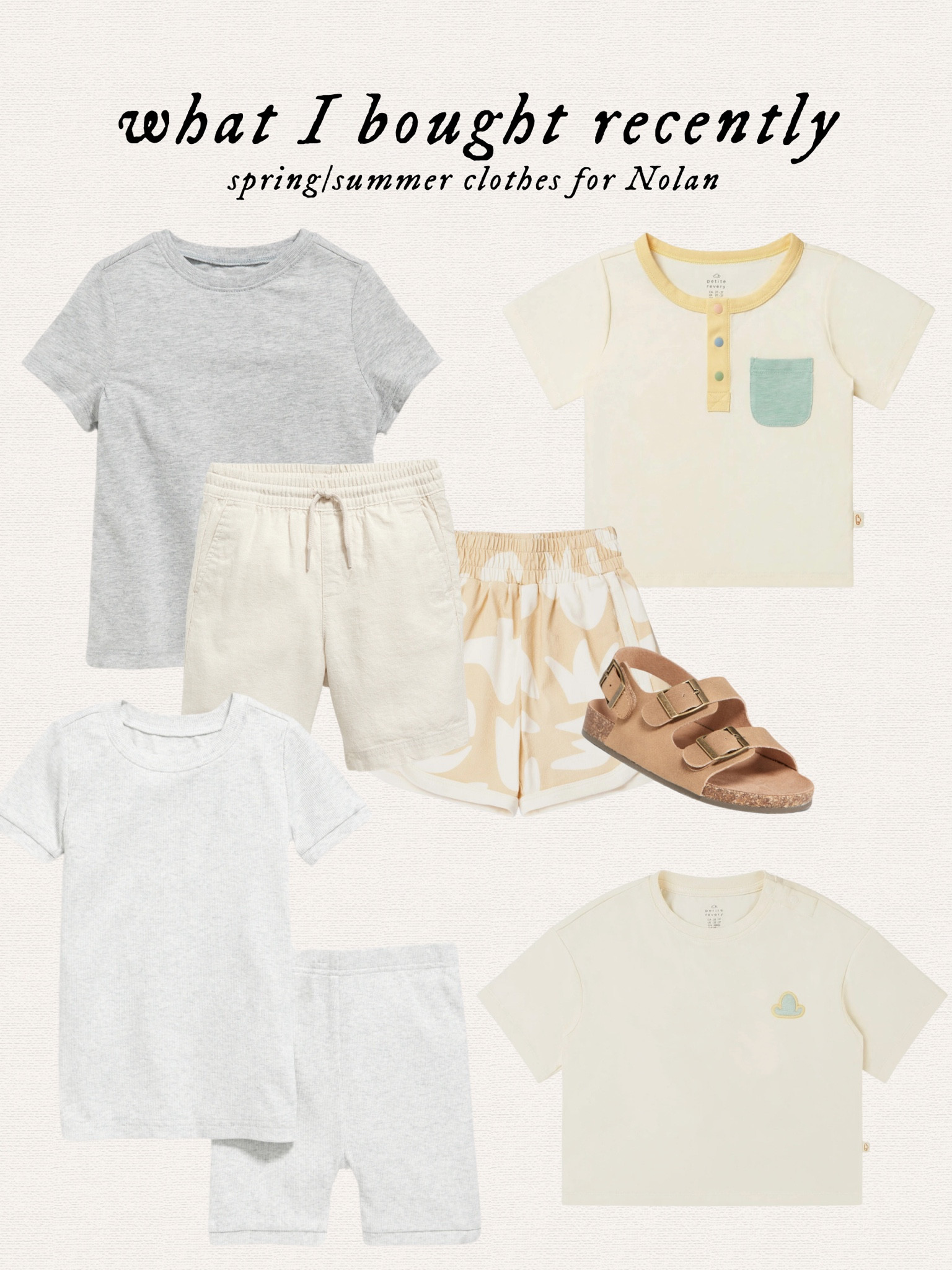 I really just love these basic colors on Nolan he always looks so cute 💞
Toddler boy clothes for the spring and summer.

#LTKSpringSale #LTKbaby #LTKkids