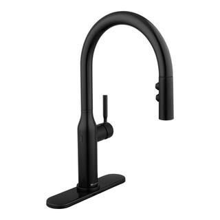 Glacier Bay Upson Single-Handle Touchless Pull-Down Kitchen Faucet with TurboSpray and FastMount ... | The Home Depot